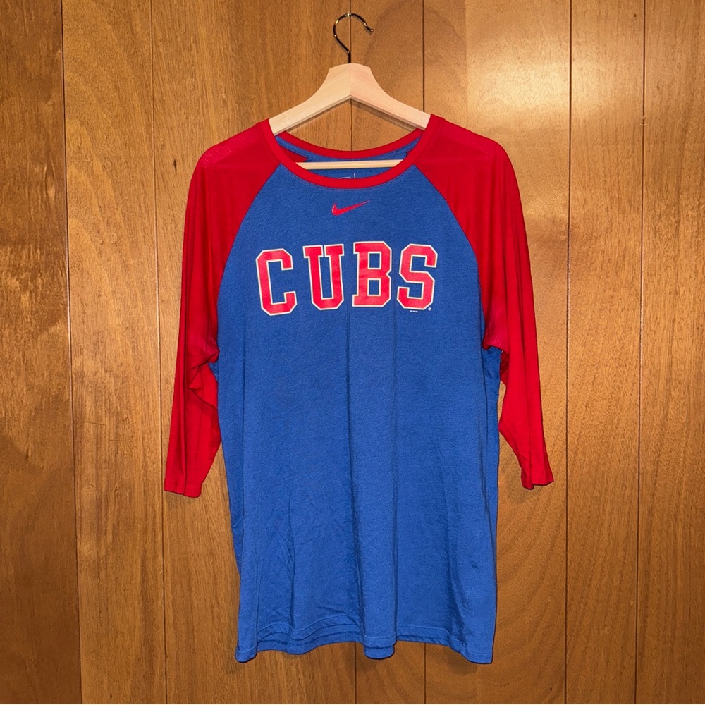 Nike Chicago Cubs Raglan Shirt